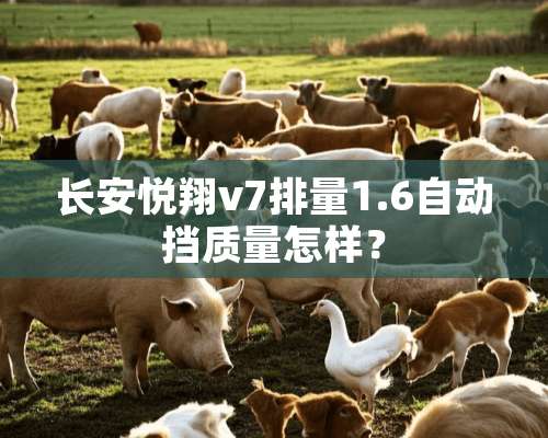 长安悦翔v7排量1.6自动挡质量怎样？