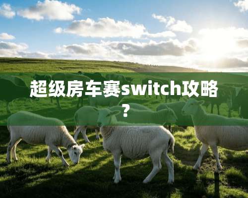 超级房车赛switch攻略？