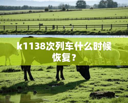 k1138次列车什么时候恢复？