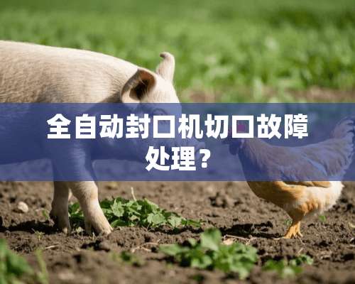 全自动封口机切口故障处理？