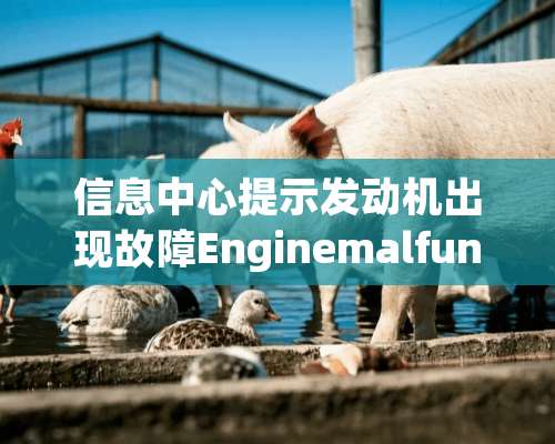 信息中心提示发动机出现故障Enginemalfunction？