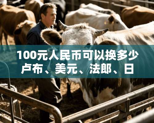 100元人民币可以换多少卢布、美元、法郎、日元、英镑？