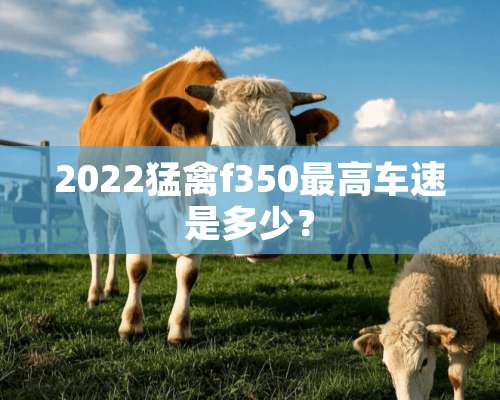 2022猛禽f350最高车速是多少？