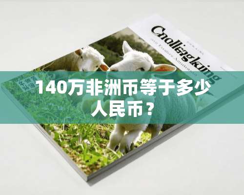 140万非洲币等于多少人民币？