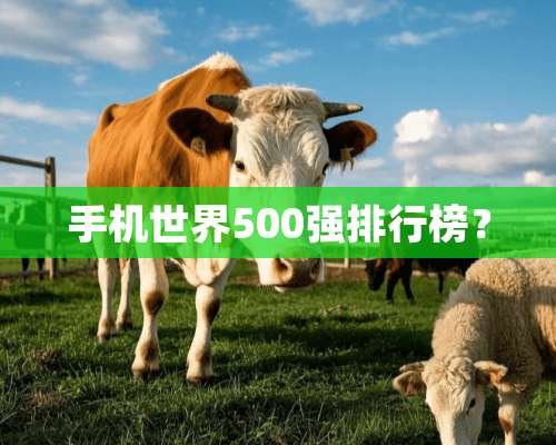 手机世界500强排行榜？