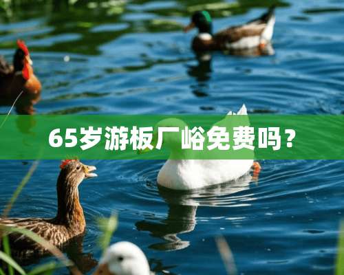 65岁游板厂峪免费吗？