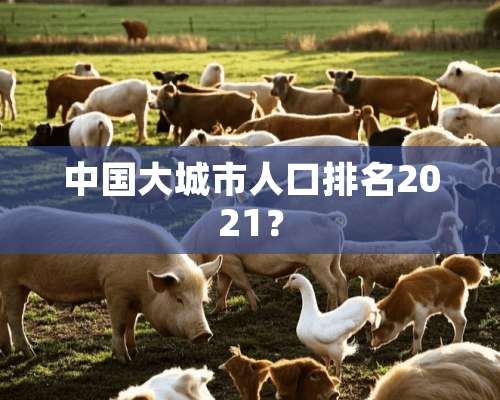 中国大城市人口排名2021？