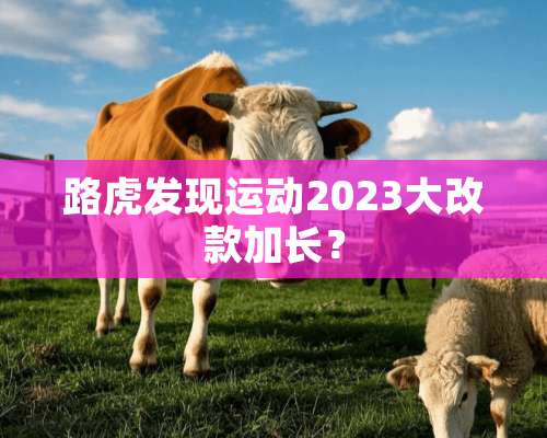 路虎发现运动2023大改款加长？