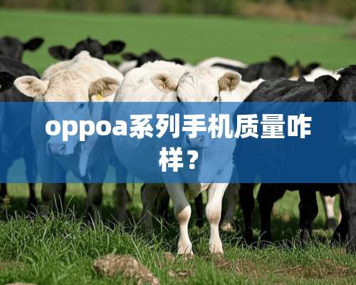 oppoa系列手机质量咋样？