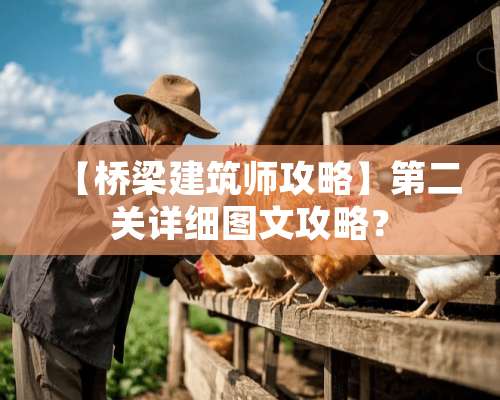 【桥梁建筑师攻略】第二关详细图文攻略？