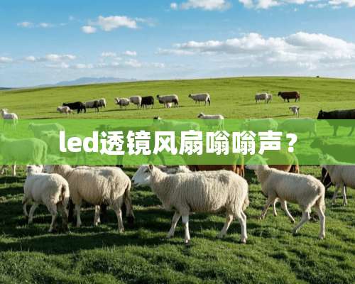 led透镜风扇嗡嗡声？