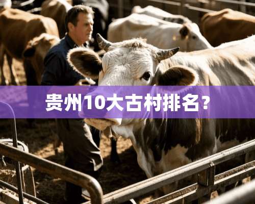 贵州10大古村排名？