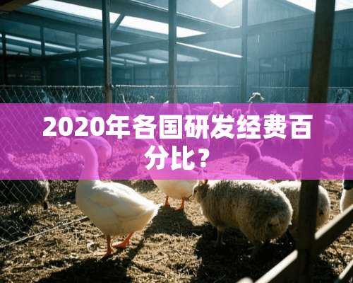 2020年各国研发经费百分比？