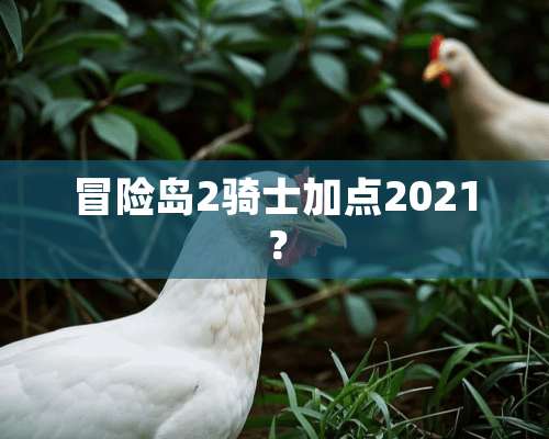 冒险岛2骑士加点2021？