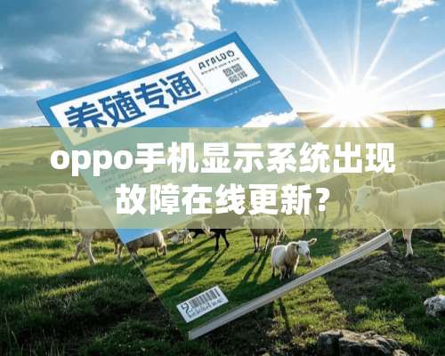 oppo手机显示系统出现故障在线更新？