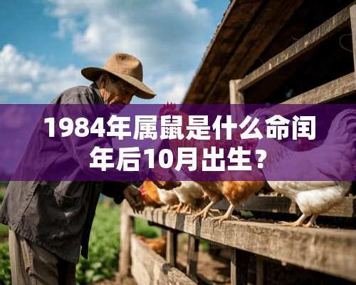 1984年属鼠是什么命闰年后10月出生？