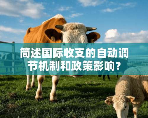 简述国际收支的自动调节机制和政策影响？