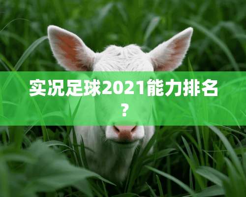 实况**2021能力排名？