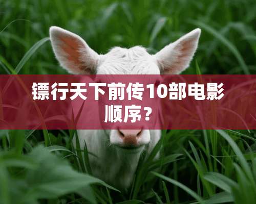 镖行天下前传10部电影顺序？