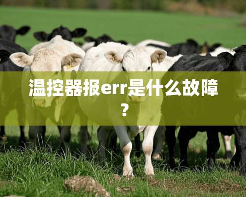 温控器报err是什么故障？