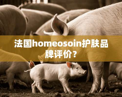 法国homeosoin护肤品牌评价？