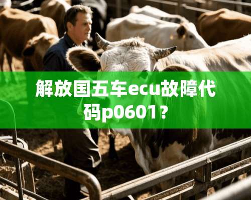 解放国五车ecu故障代码p0601？