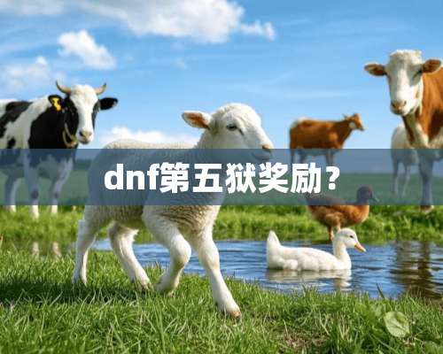 dnf第五狱奖励？