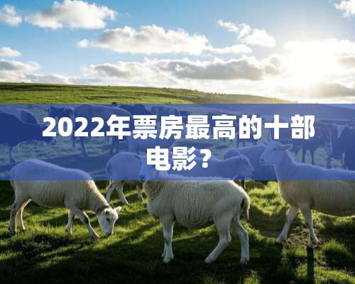 2022年票房最高的十部电影？