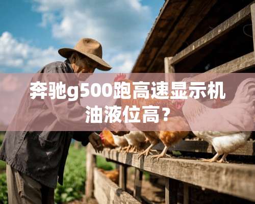 奔驰g500跑高速显示机油液位高？