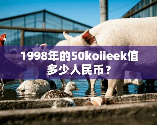 1998年的50koiieek值多少人民币？