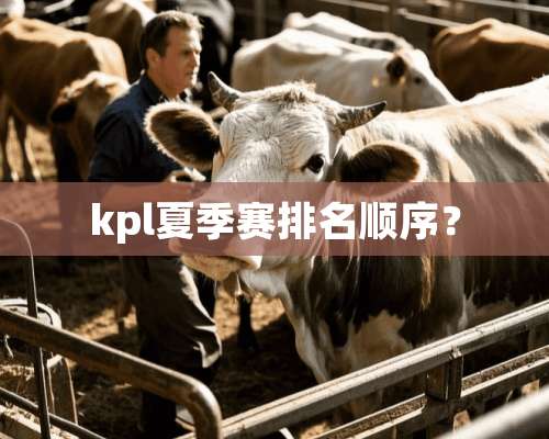 kpl夏季赛排名顺序？