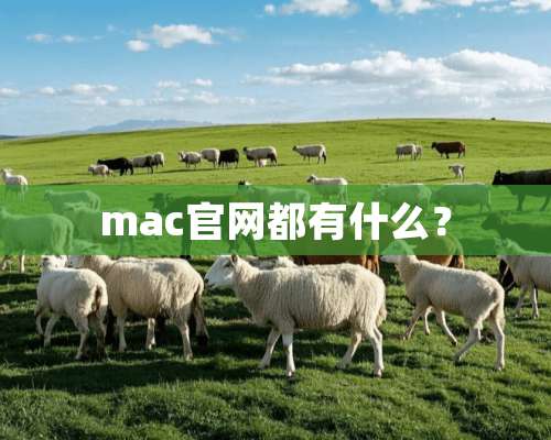 mac官网都有什么？